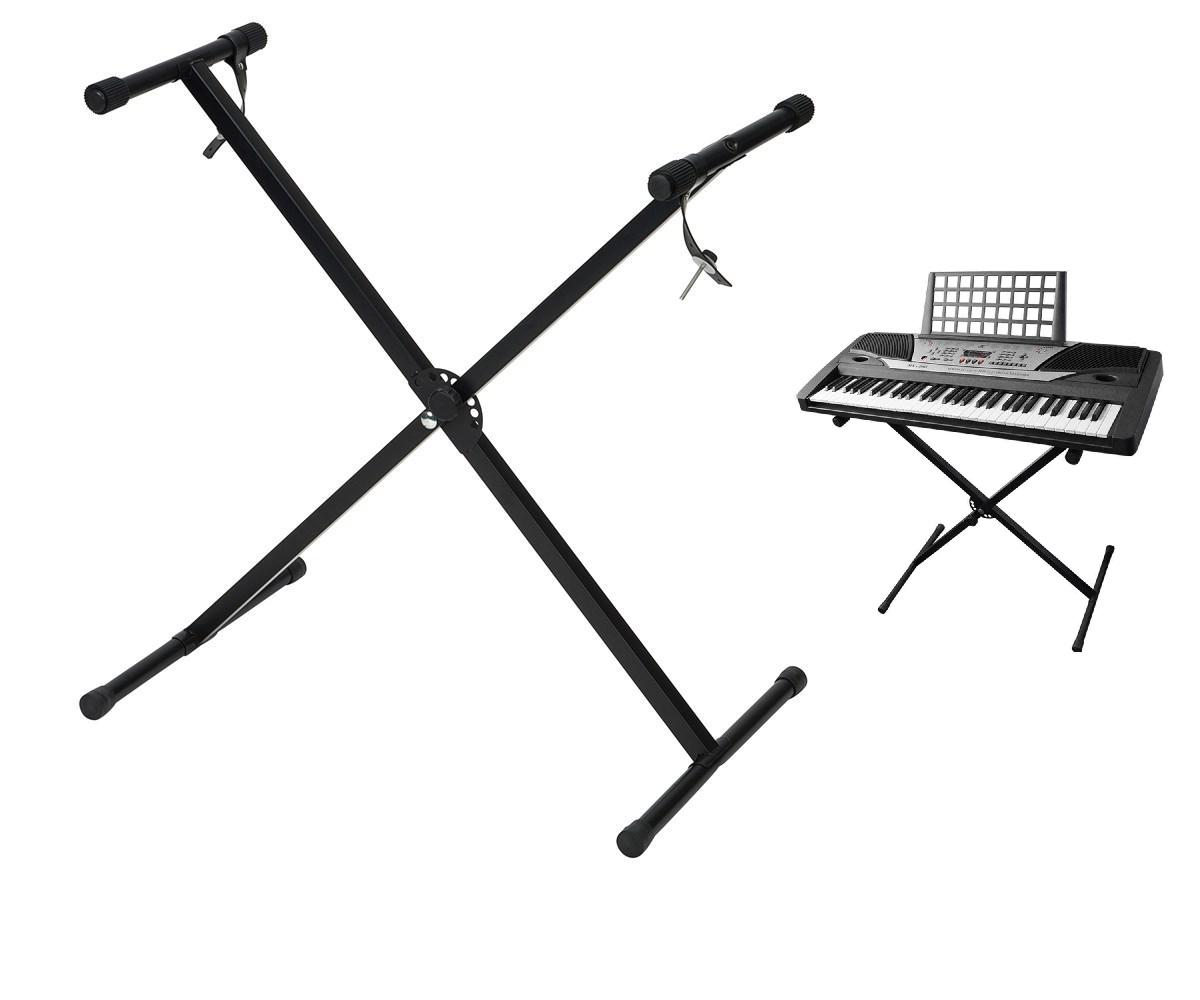 STOJAK STATYW KLAWISZOWY POD KEYBOARD ORGANY KLAWISZE PIANINO Z