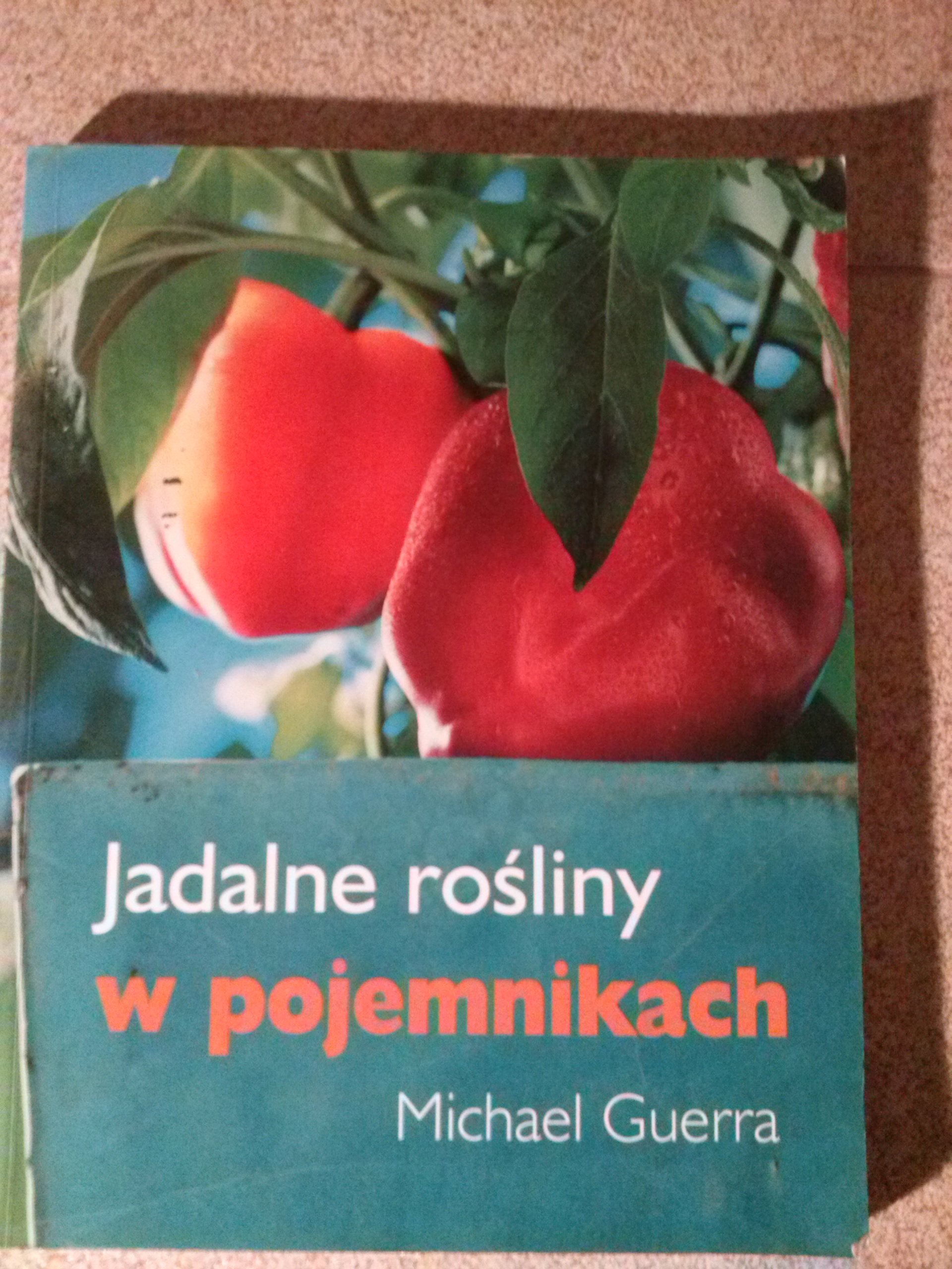 JADALNE ROŚLINY W POJEMNIKACH Guerra 13497335376 Książka Allegro