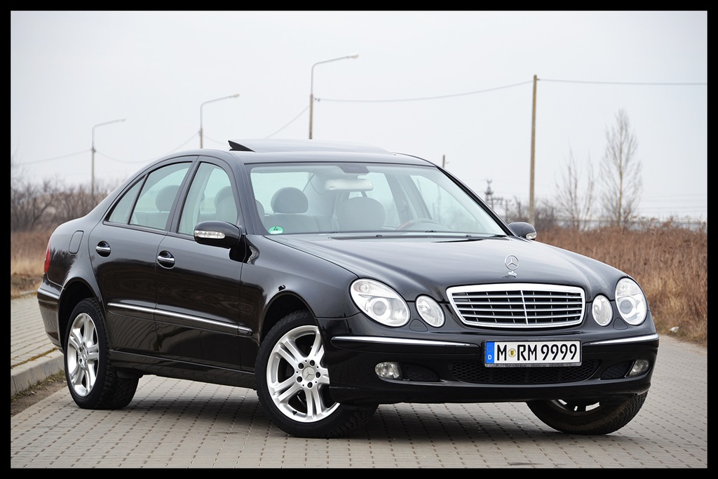 Mercedes Benz Klasa E W Elegance Idealny