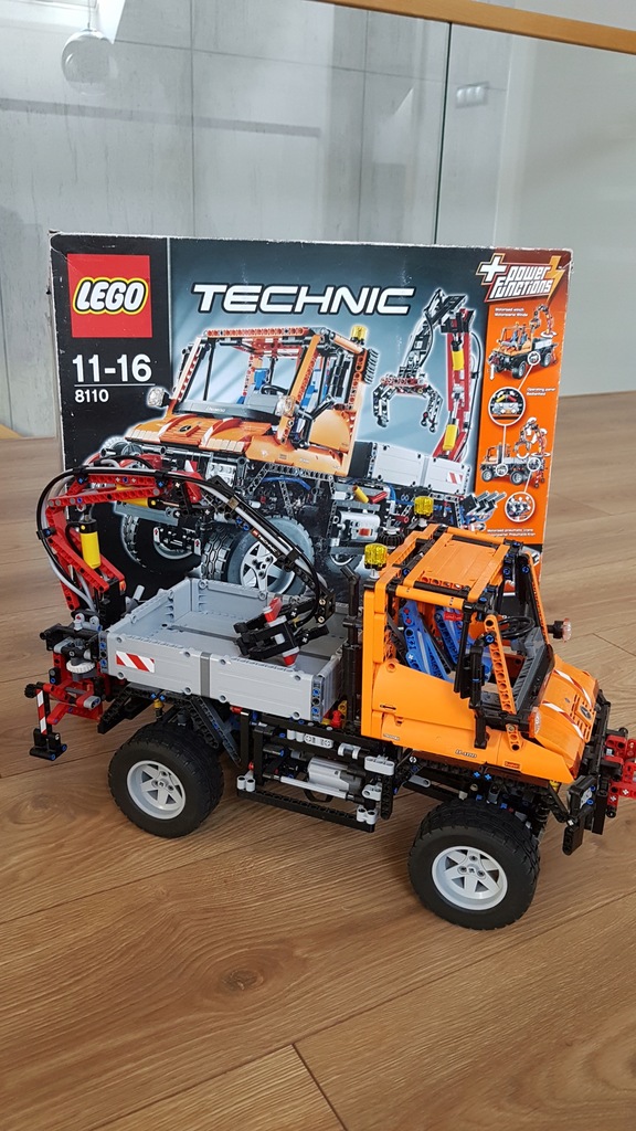 Lego Technic 8110 MERCEDES BENZ UNIMOG U 400 7602493534 Oficjalne