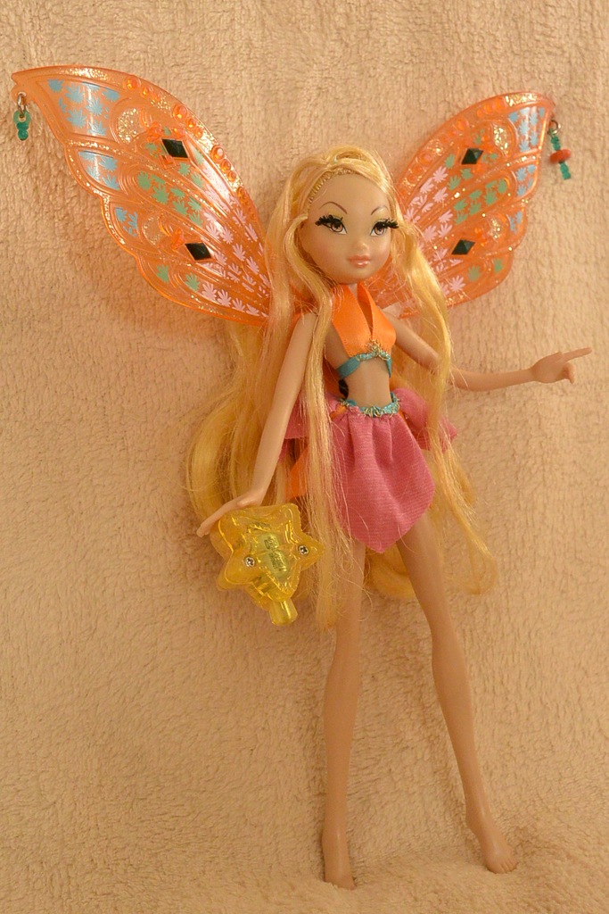 Lalka Winx Club Stella enchantix Mattel wróżka 7191354975 oficjalne