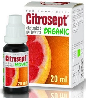 CITROSEPT ORGANIC WYCIĄG Z GREJPFRUTA 20ml 6867235345 oficjalne