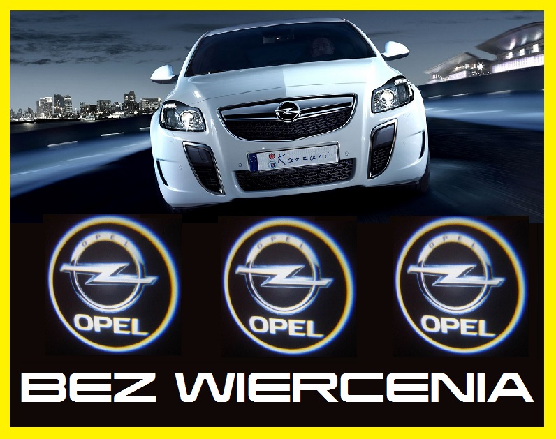 LED LOGO PROJEKTOR OPEL INSIGNIA SLAJDY INSIGNIA 7096205658