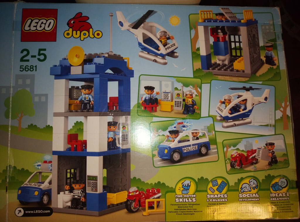 Klocki Lego Duplo Posterunek Policji Komplet