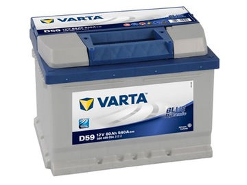 Аккумуляторная батарея Varta BLUE DYNAMIC 60Ah 540a D59
