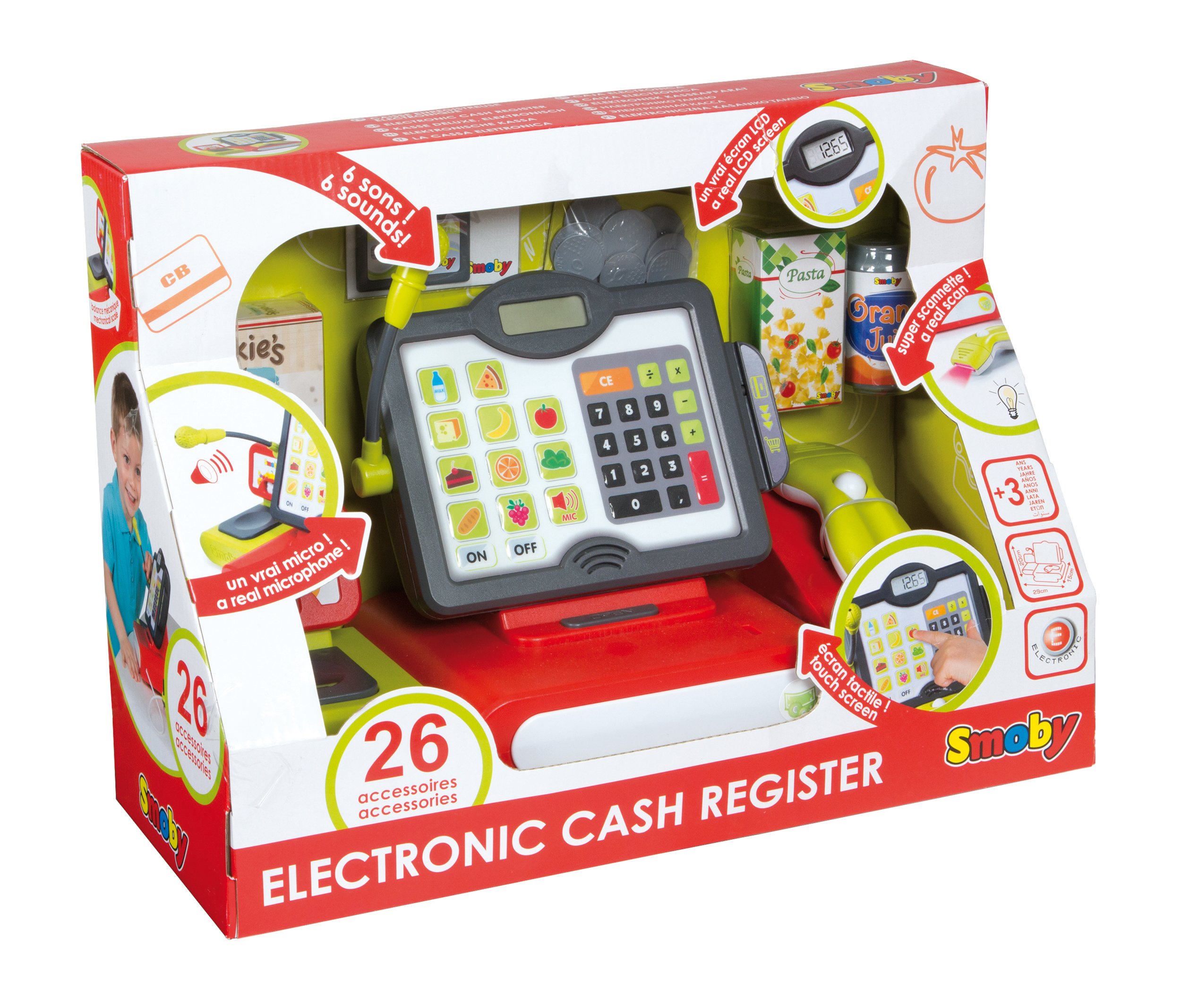 

Smoby Kasa Elektroniczna z Panelem 350102