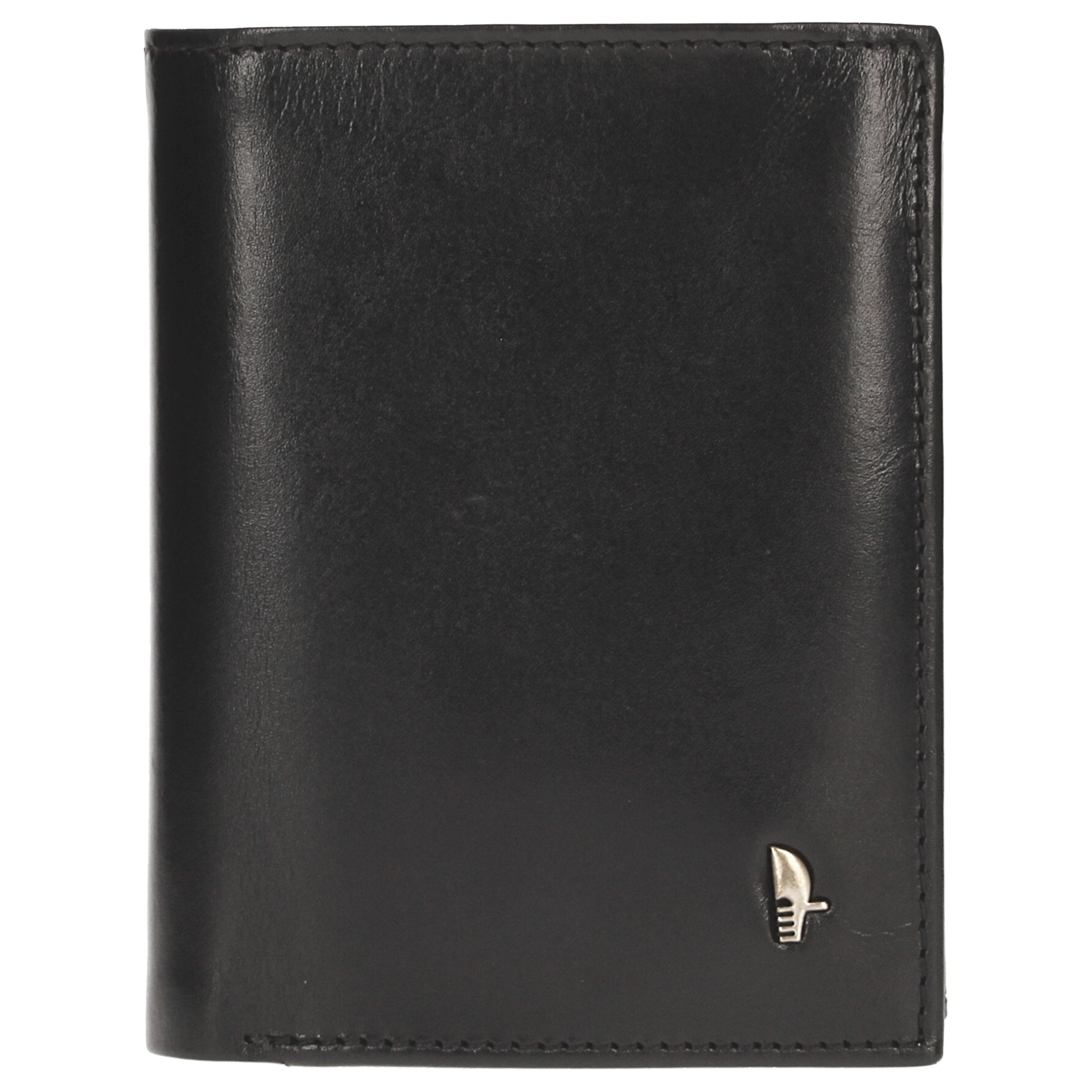 Puccini MU1907 portfel męski skóra naturalna czarny