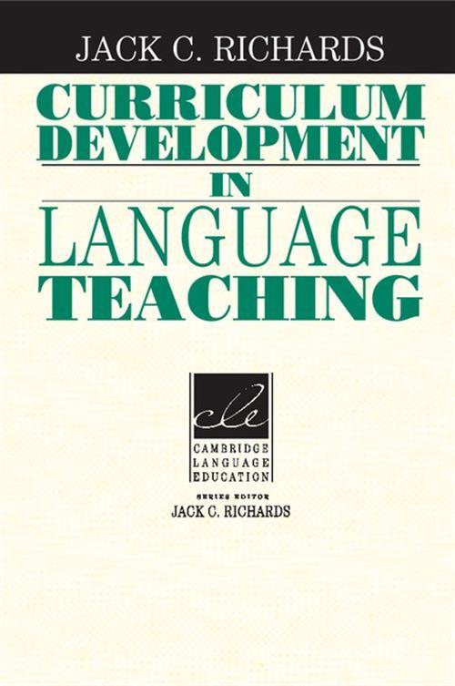 

Curriculum Development in Language Teaching Jack C