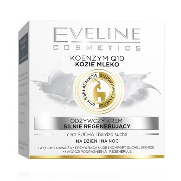 

Eveline krem do twarzy Koenzym Q10 + Kozie Mleko