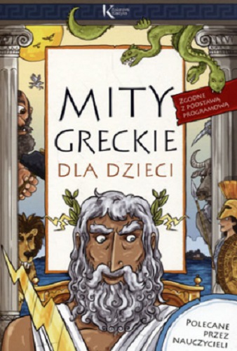 

Mity greckie dla dzieci kolor Br Greg Lucyna Szary