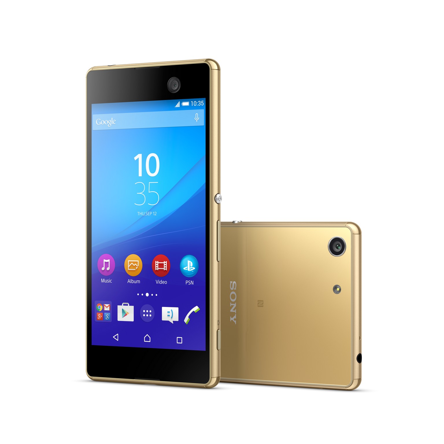 Smartfón Sony XPERIA M5 3 GB / 16 GB zlatý