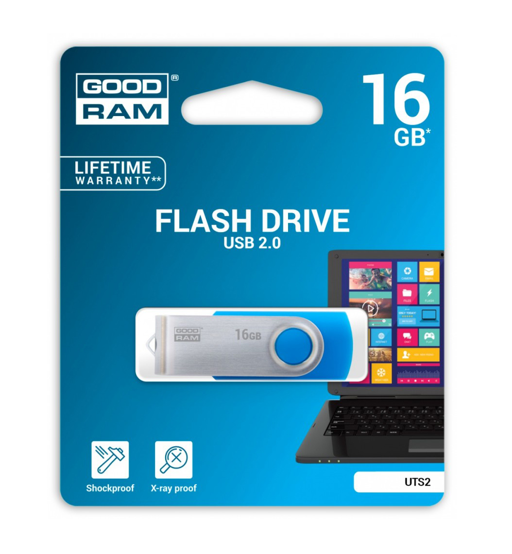 

Pendrive Pamięć Flash 16GB Goodram Usb 2.0