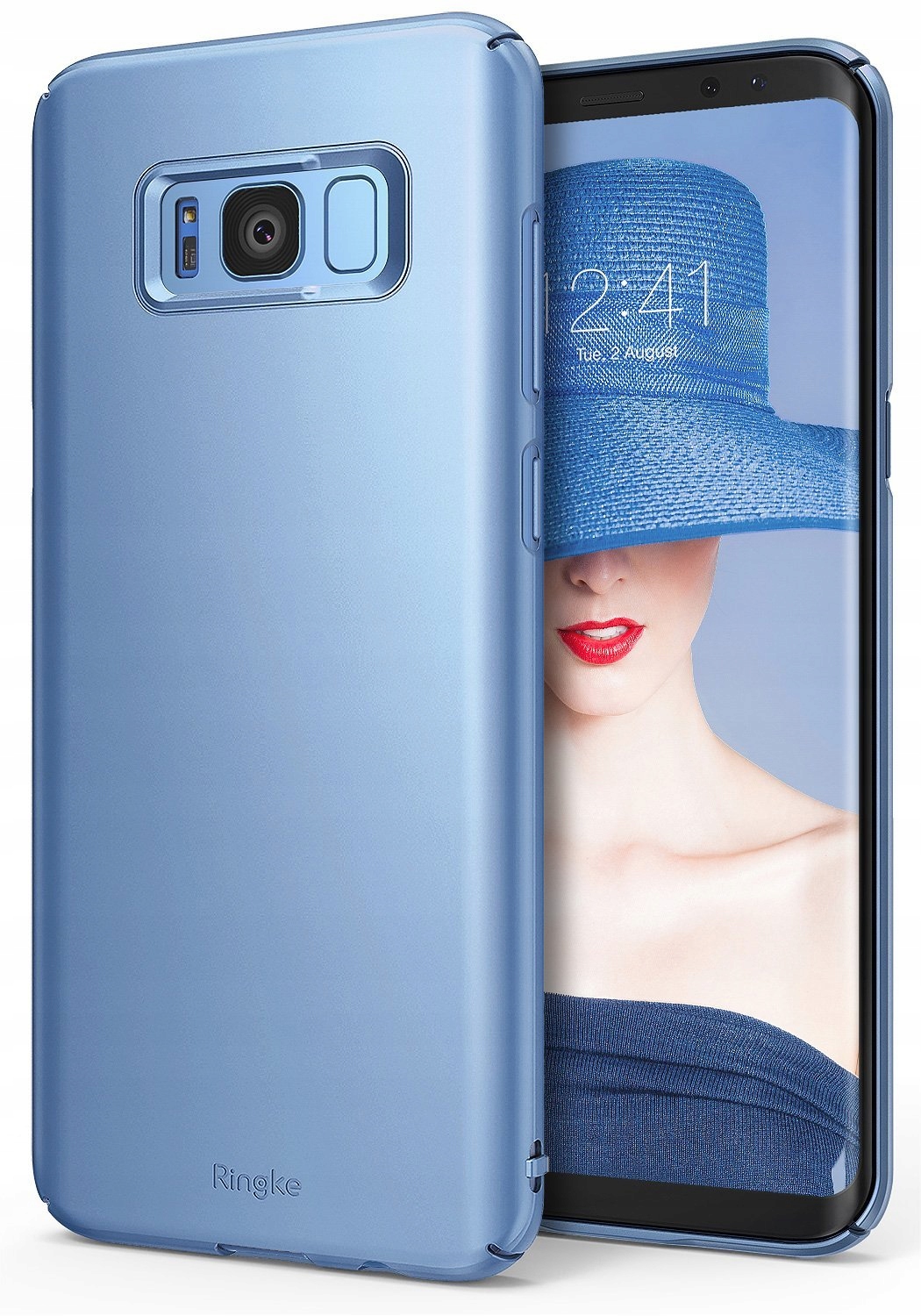 

Niebieskie Etui Case Ringke Slim Do Galaxy S8 Plus