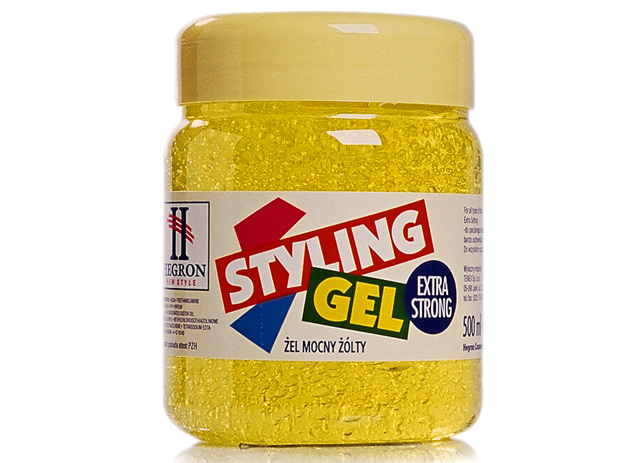 

Hegron Gel Extra Strong -żółty żel do włosów 500g