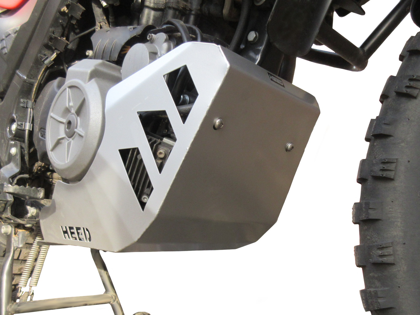 HEED OSLONA SILNIKA BMW G 650 GS STALOWA SREBRNA