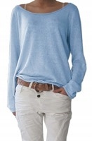 

Mikos Sweter damski oversize długi rękaw 632