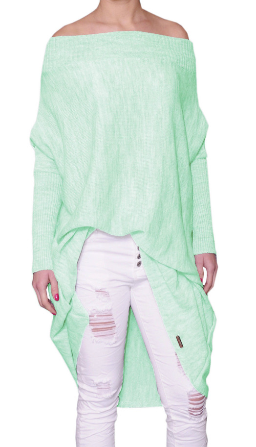 

Mikos sweter tunika Malibu długi rękaw Oversize