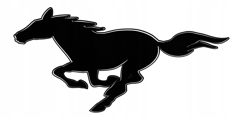 

Naklejka na samochód Mustang