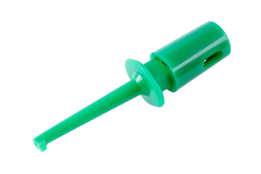

Chwytak haczykowy 2mm Abs H16F-GN 0,3A zielony Sci