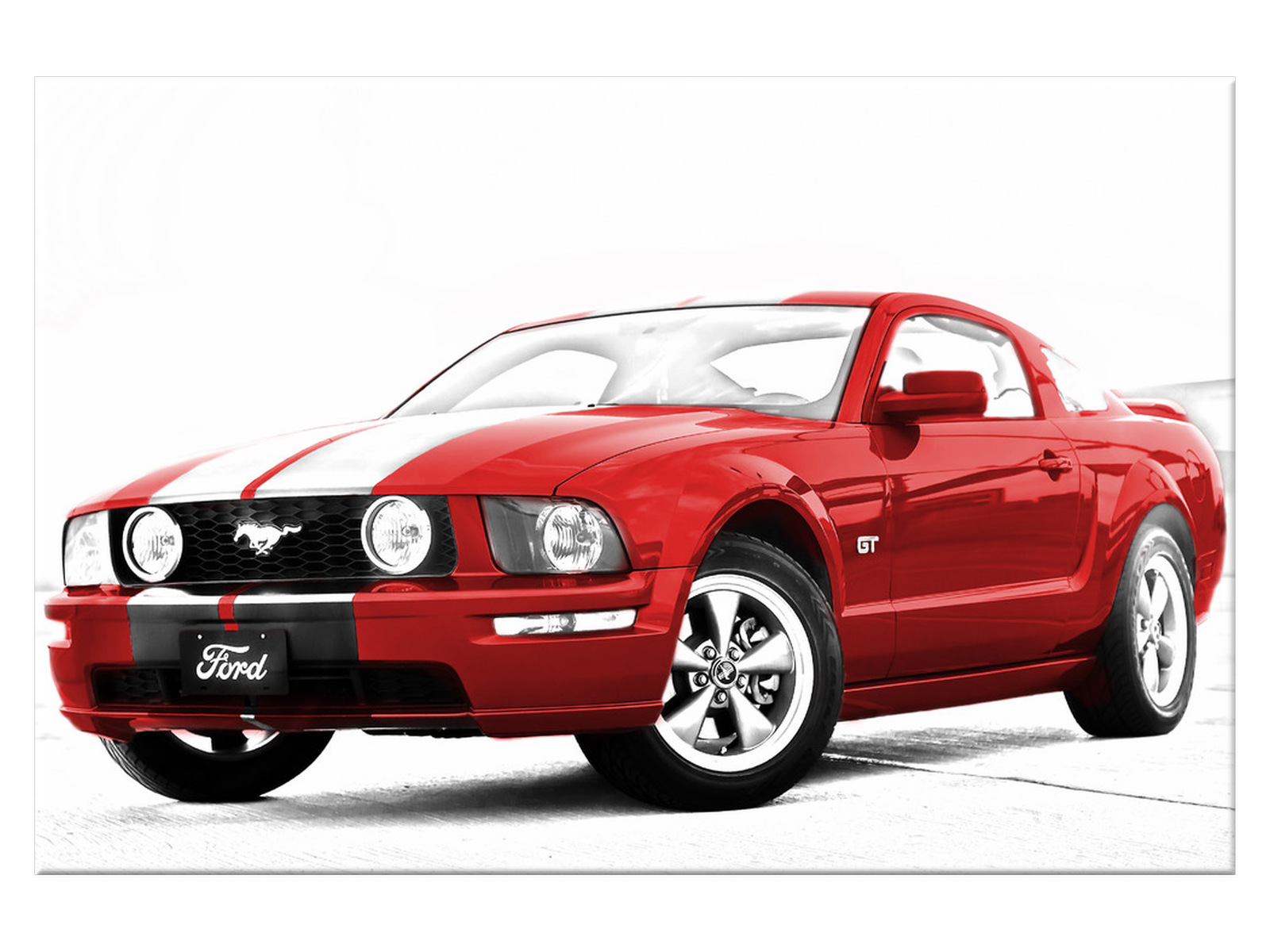 

Obraz Motoryzacja Mustang Gt 120x80 ford mustang
