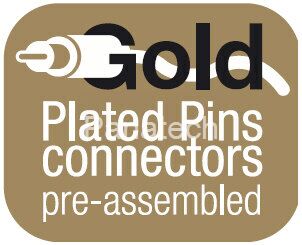 Kabel 1x S-VIDEO SVHS M/M Gold 2xEkran 5m. THOMSON Kod producenta KHC017M