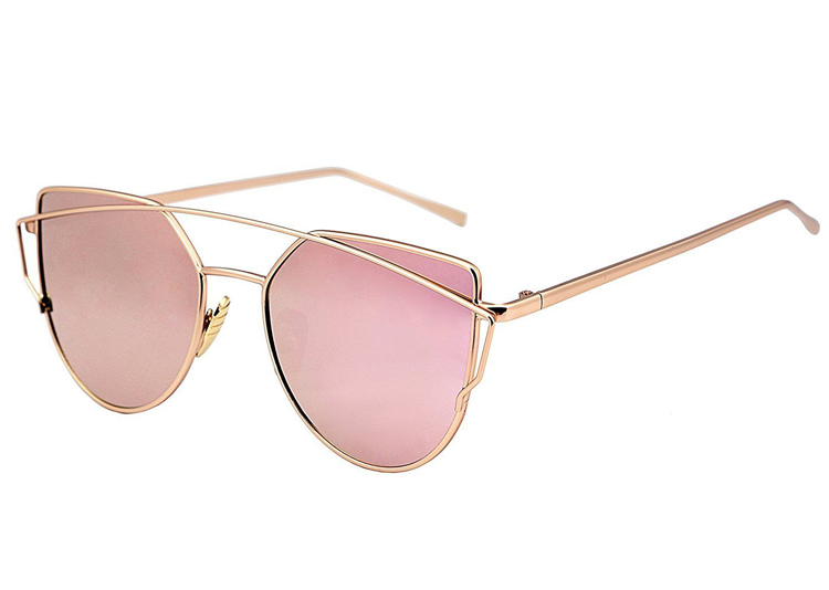 

Okulary Lustrzanki Glam Rock Kocie Oko Cat Eye