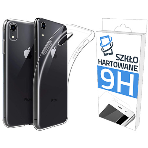 

Etui Slim Case + Szkło do Apple Iphone Xr