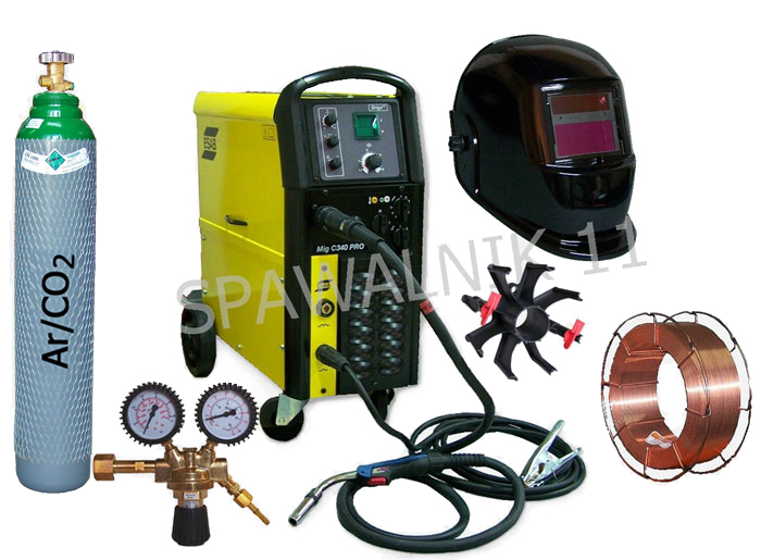 ESAB spawarka migomat Origo Mig C 340 polautomat