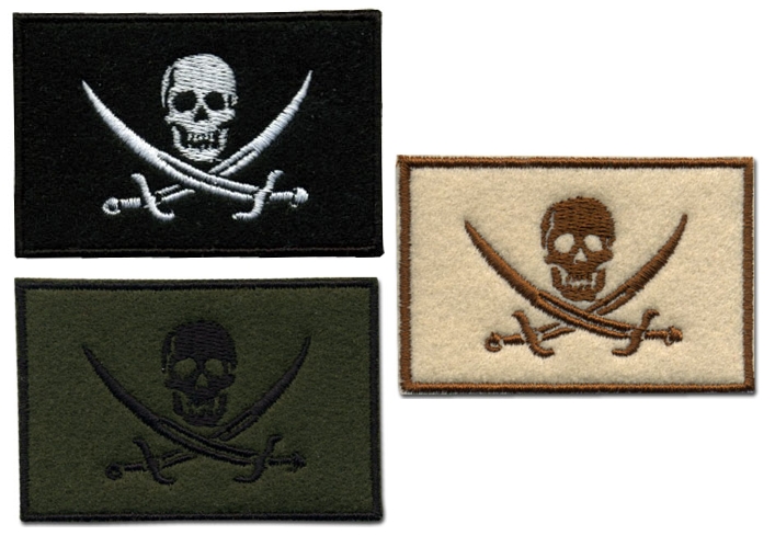 

Naszywka - Bandera Piratów Calico Jack Zestaw 3szt