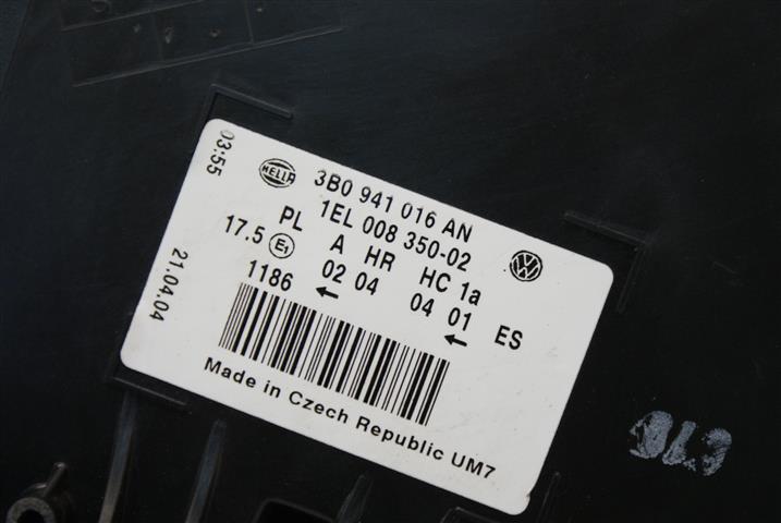 vw PASSAT B6 РЕСТАЙЛИНГ 00-05r. фонарь задний правый перед оригинал.