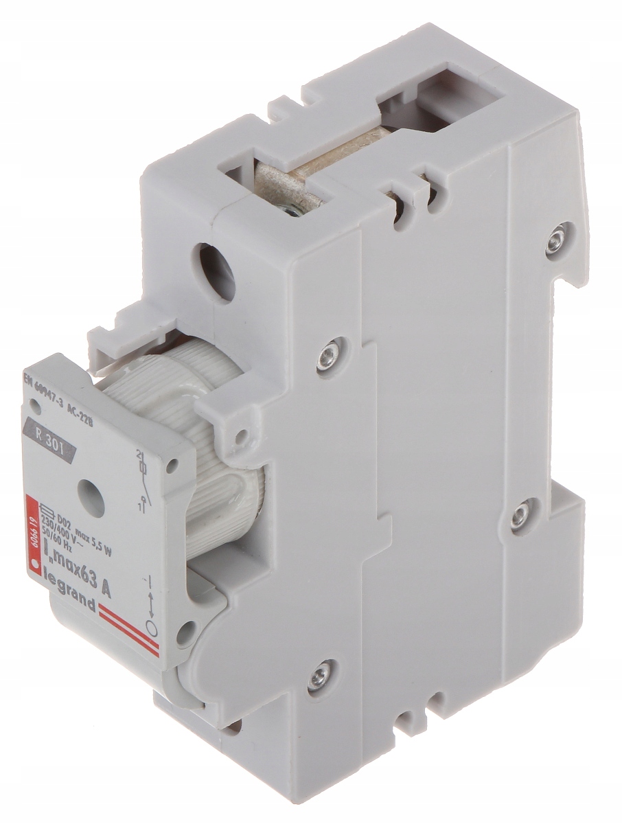 Pojistkový odpojovač 63A Legrand 606619