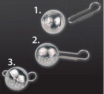 MIKADO CIĘŻAREK CZEBURASZKA 20g - op.5szt Rodzaj główka jigowa