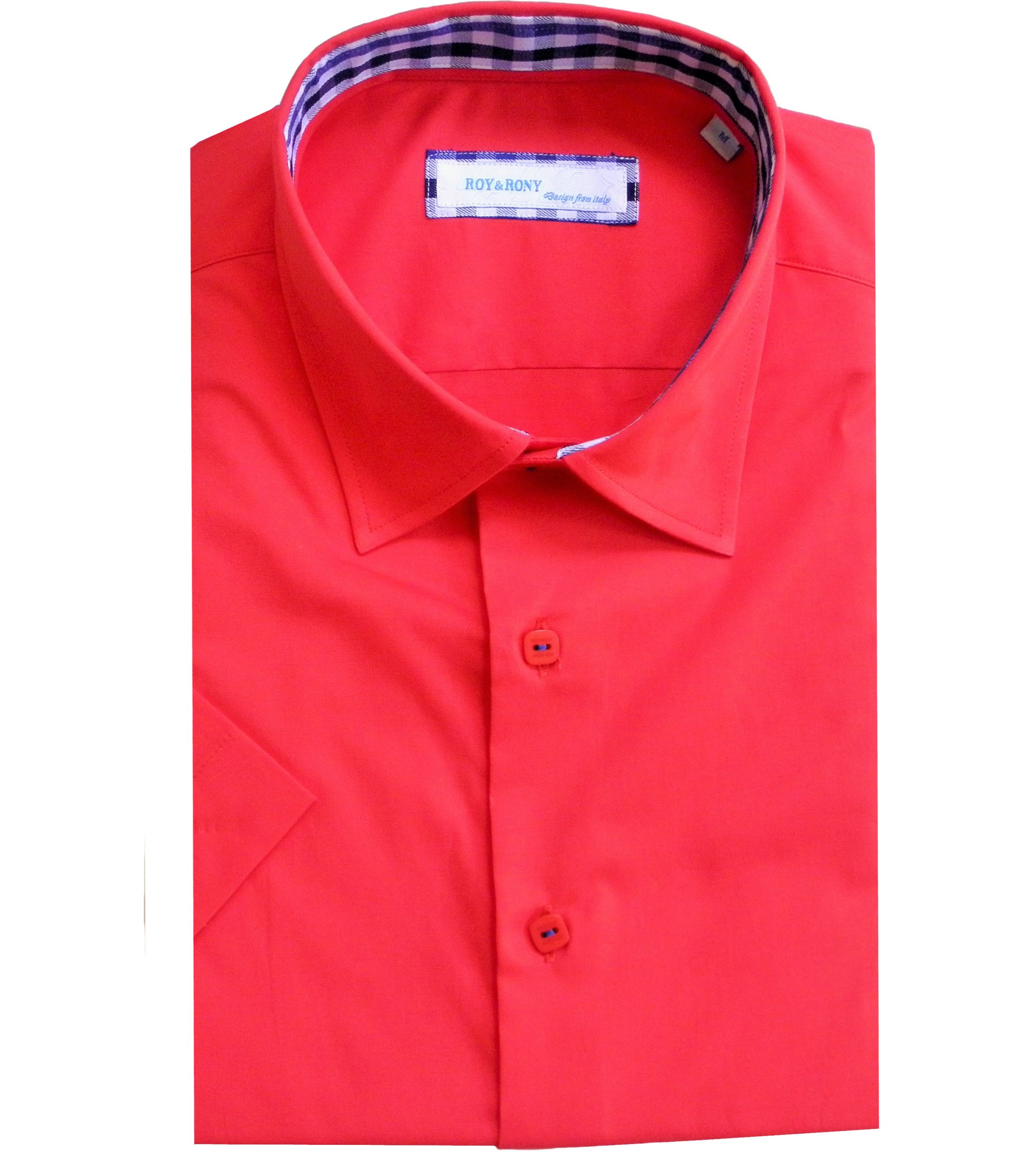

Elegancka męska koszula XXL 45/46 krótki rękaw