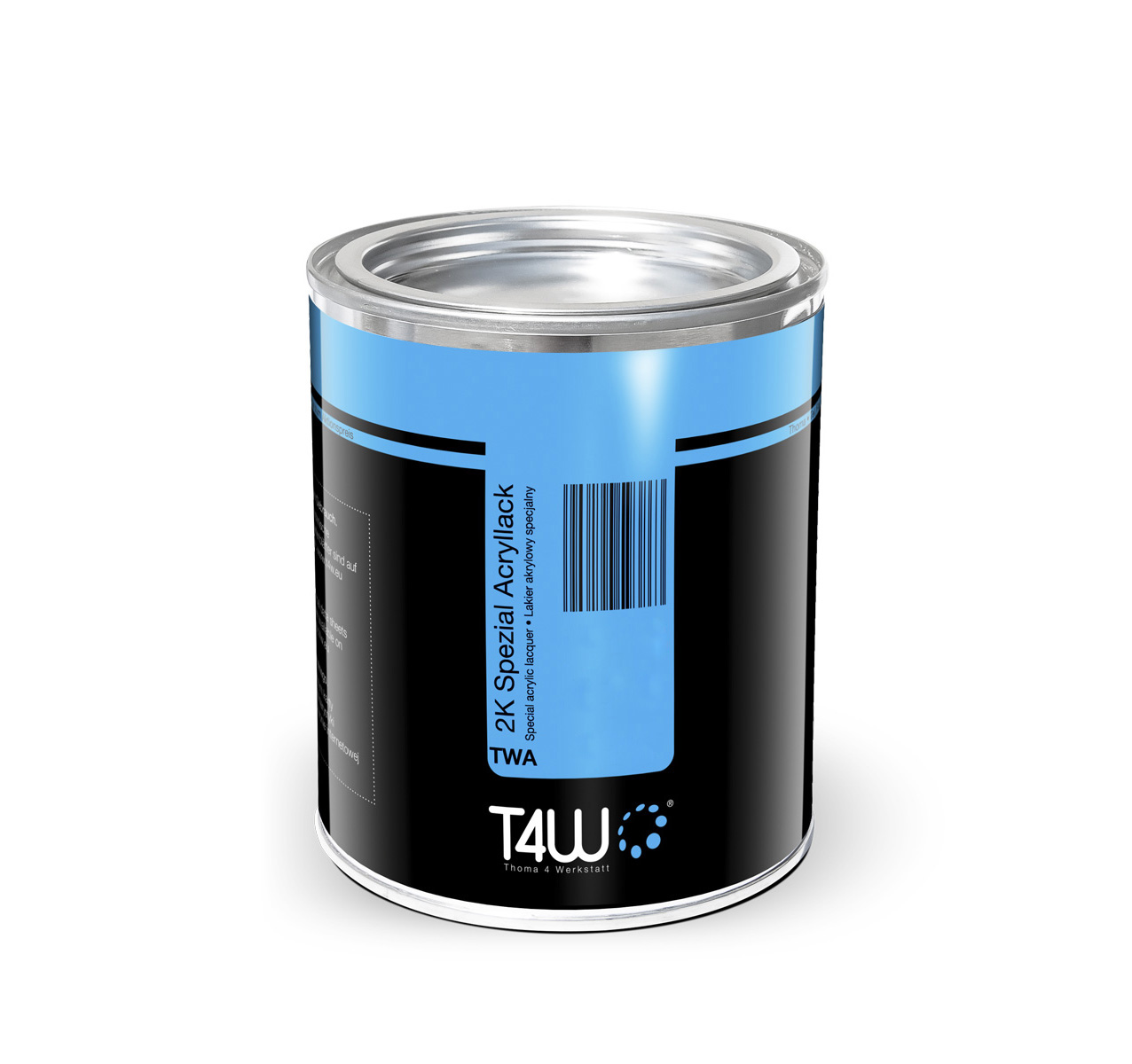 T4w Acrylic varnish RAL 6022 1L