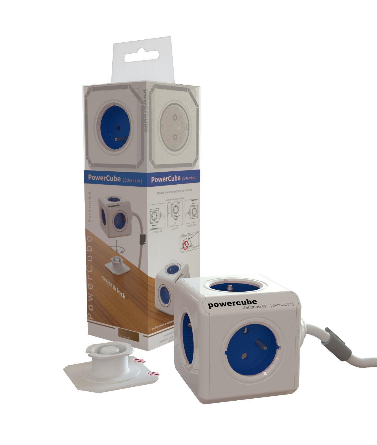 Listwa przedłużacz PowerCube Extended 1,5m NIEBIES EAN (GTIN) 8718444085799