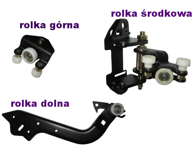 ROLKI DRZWI PRZESUWNYCH SPRINTER II 2 W906 KPL Part manufacturer other