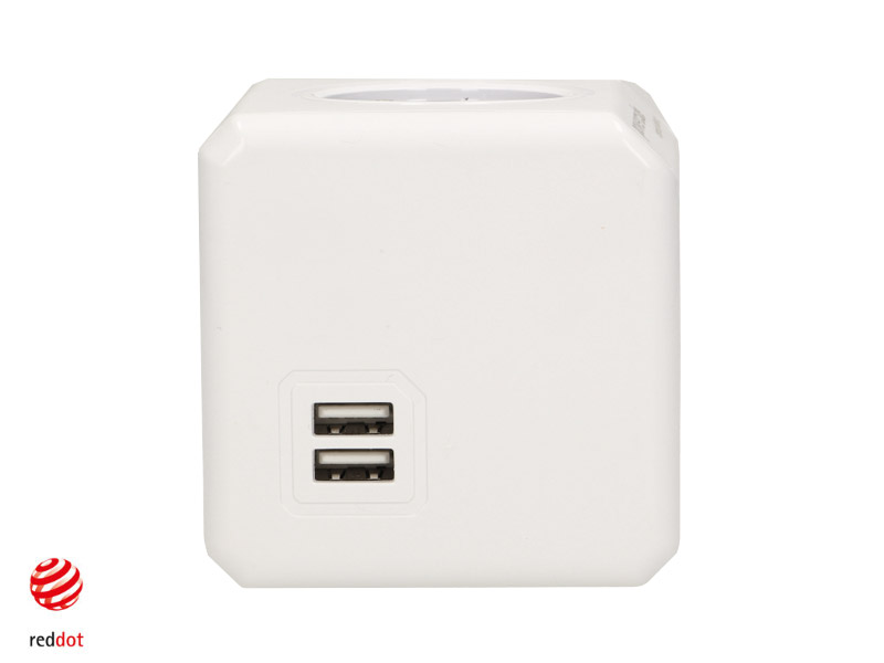 Listwa rozgałęźnik PowerCube Oryginal USB CZERWONY Marka PowerCube