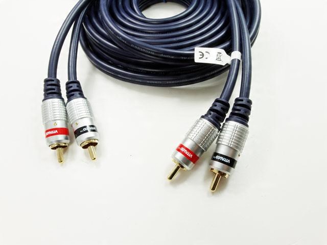 

kabel przewód 2x rca chinch Vitalco 1,0m