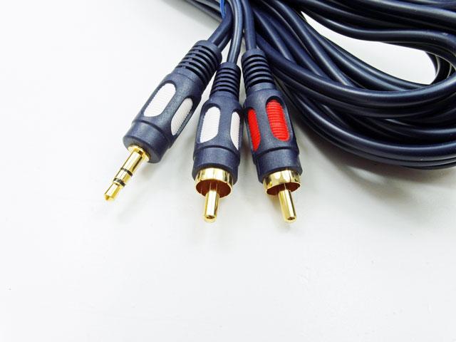 

Vitalco kabel przewód jack 3,5/ 2 rca chinch 1,5m