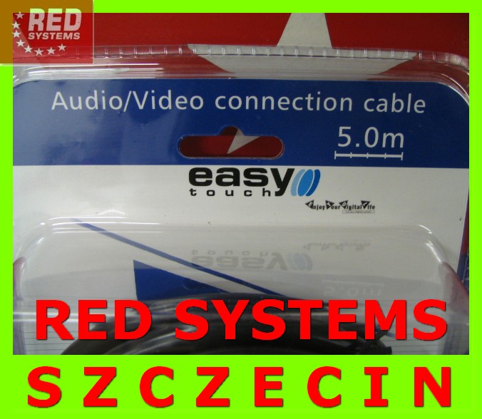 Długi 5m kabel Scart Euro do Euro HQ SZCZECIN Model 5m