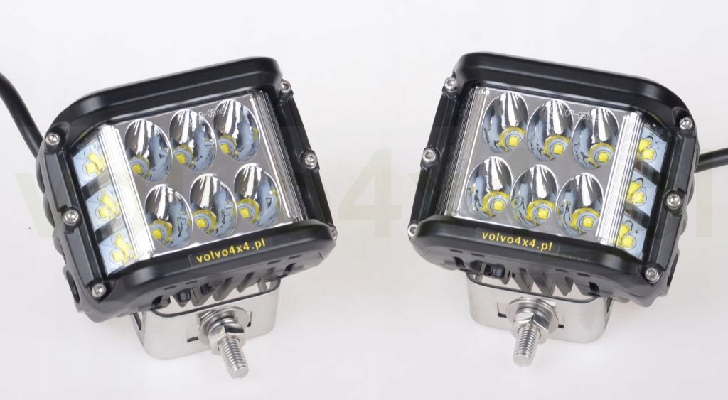 КОМПЛЕКТ JEEP WRANGLER TJ YJ JK RUBICON 2x 45w LED Сторона кабіни зліва + праве foto 0