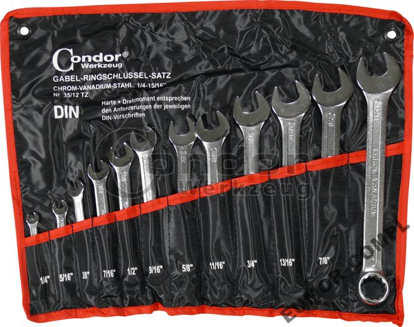 Klucze Calowe Płasko Oczkowe 1/4' 15/16' Olsztyn