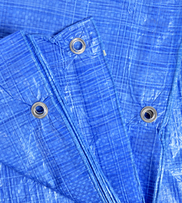 PLANDEKA 8x12m NIEBIESKA MOCNA SUPER JAKOŚĆ 75g Szerokość 12 m