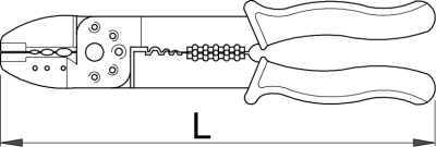 SZCZYPCE DO ZACISKANIA KOŃCÓWEK KABLOWYCH UNIOR A Marka Unior