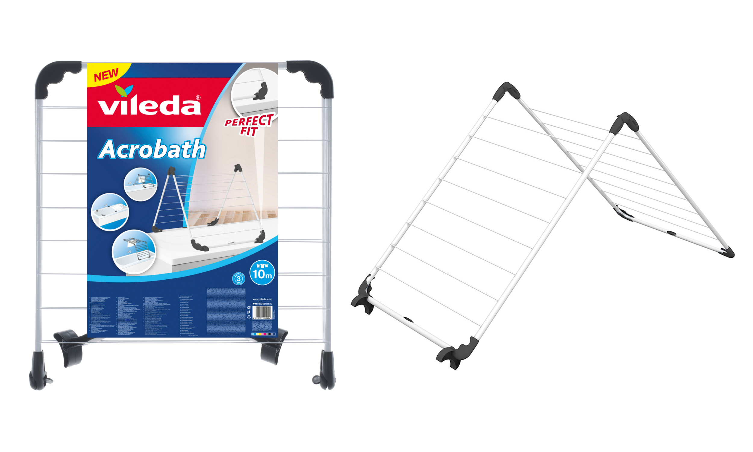 

Suszarka na wannę pranie Vileda Acrobath