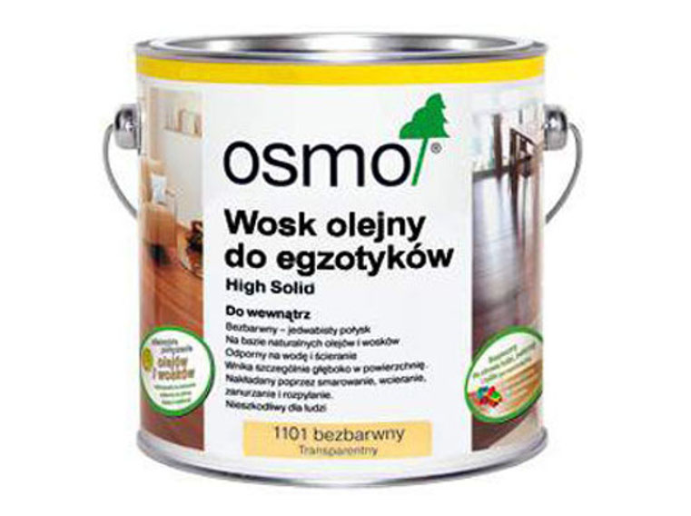 

Osmo 1101 Bezbarwny Olejowosk do Egzotyków 0,75 L