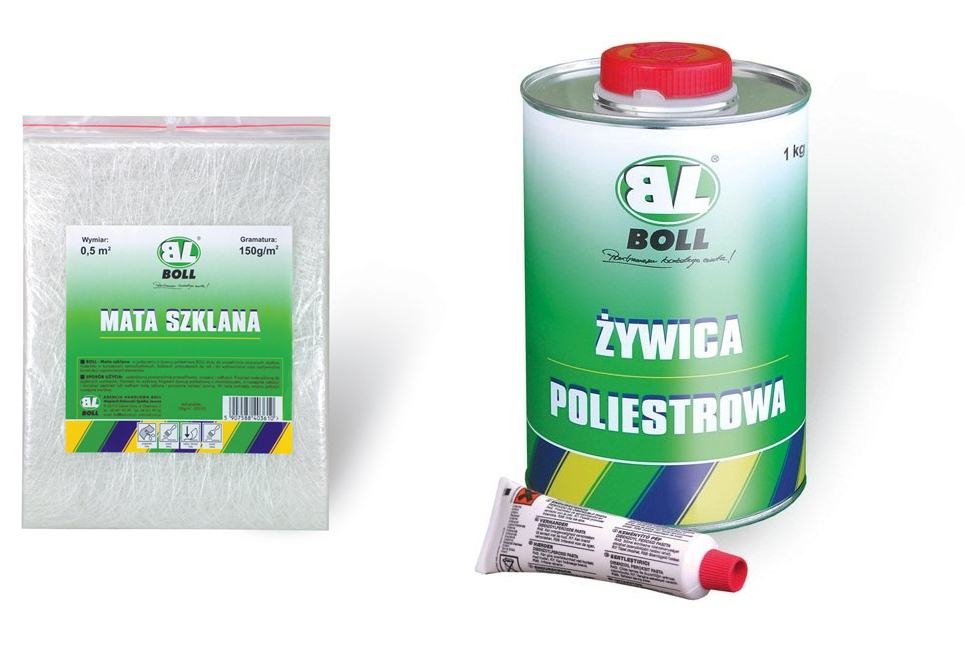 

Zestaw Boll Żywica Mata szklana 300g