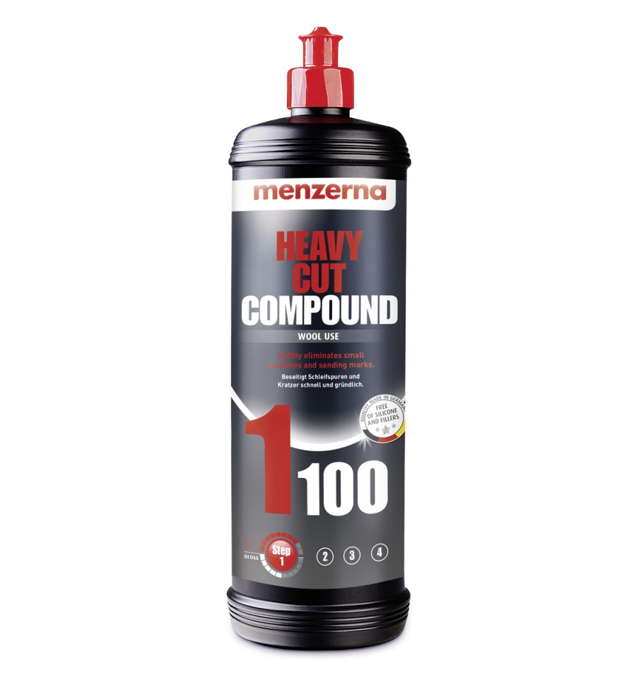 1100 Heavy Cut Compound 1L Leštící Pasta, Doporučené Kožešina: 26900.