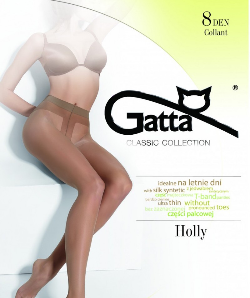 

Rajstopy Gatta Holly 8-den lycra mat 2 Golden
