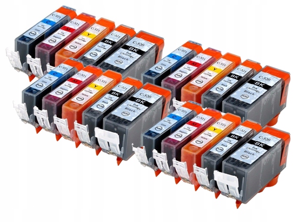 

Tusze Do Canon IP3600 IP3680 IP4600 IP4700 Chip